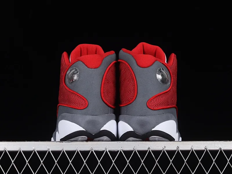 All categories Air Jordan Jordan series basketball shoes Air Jordan 13 pure original special price Air Jordan 13 Retro AJ13 white gray red 3M reflective DJ5982-600